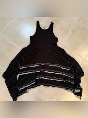 Isobella & Chloe Dress Sz 10 Black Grey NWOT